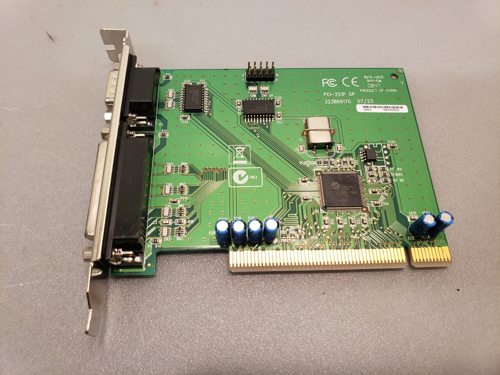 HP StarTech Parallel and Serial Port Expansion PCI Card 321722-001 PCI-2S1P