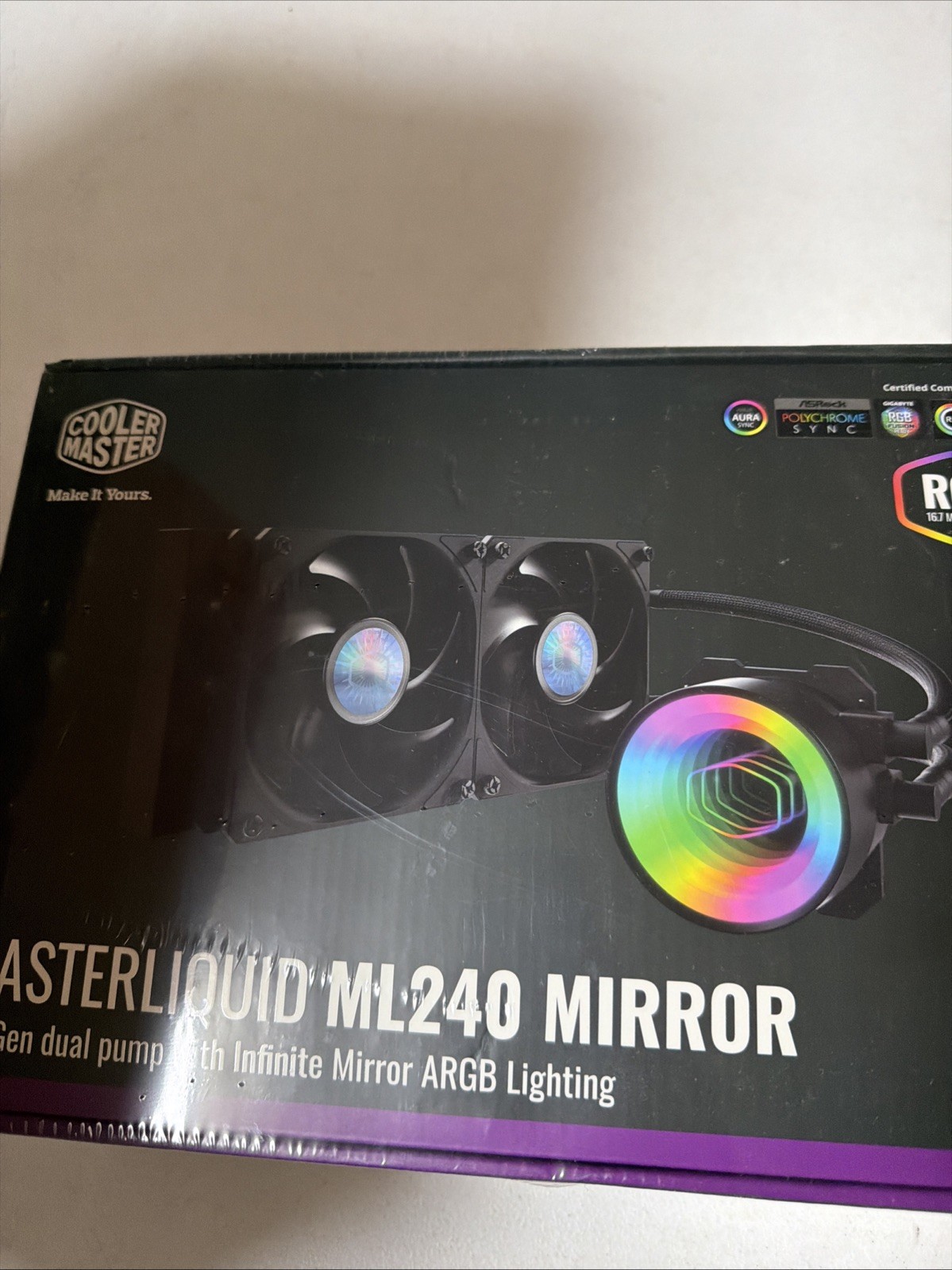 Cooler Master MasterLiquid ML240 Mirror 3rd gen dual pump Sealed