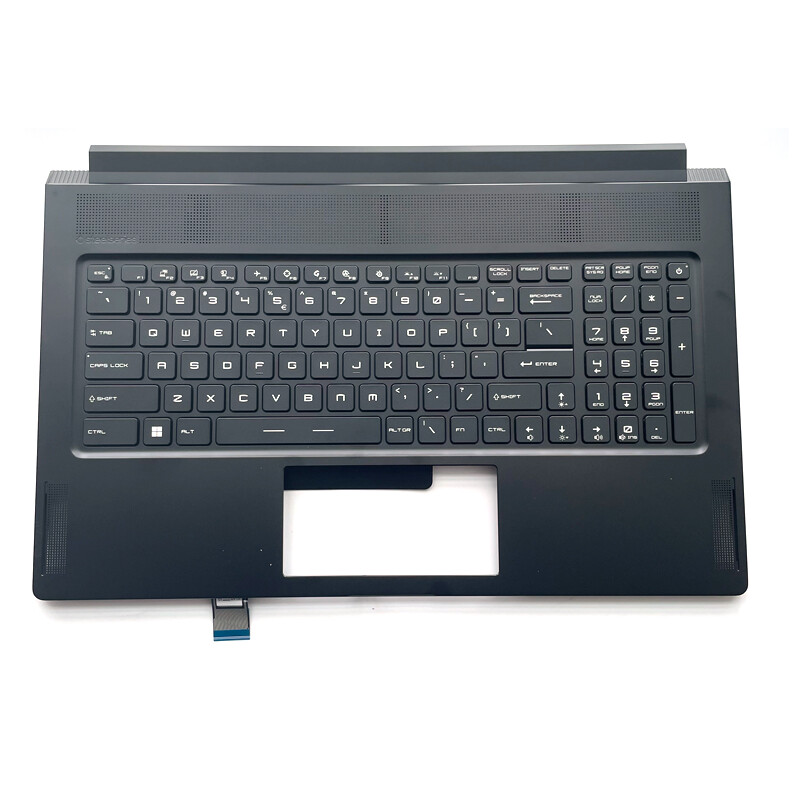 New for MSI GS76 Stealth 11UH 11UE MS-17M1 TLaptop Palmrest Keyboard Cover US