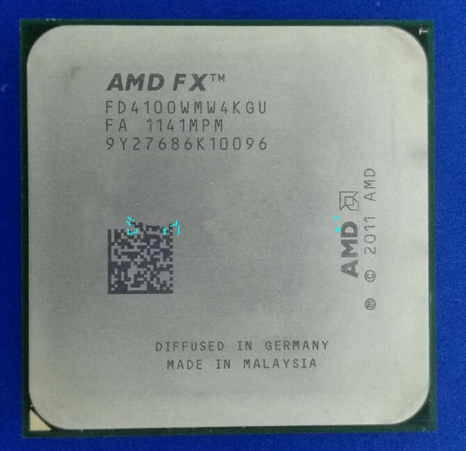 AMD X4 FX4100 FX4130 FX4150 FX4200 FX4300 AM3+ 938-pin Desktop CPU