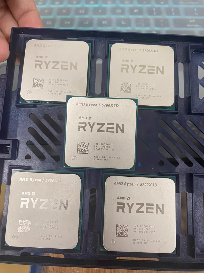 AMD Ryzen 7 5700X3D Socket AM4 8Core/16Thr 3.00GHz L3 96MB 105W CPU Processor