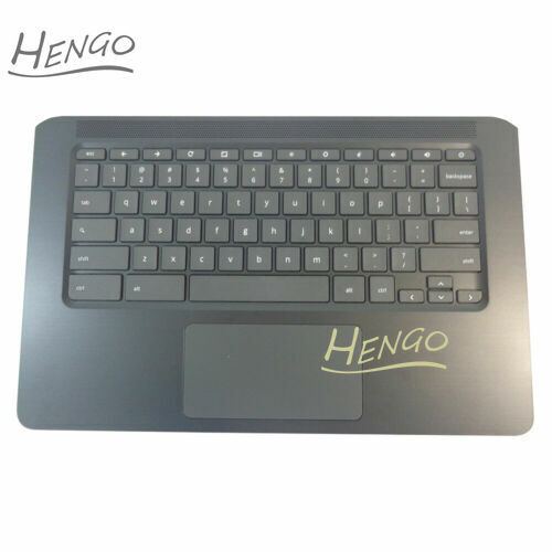 New For HP Chromebook 14 G5 Palmrest Upper Case Keyboard & Touchpad L14354-001