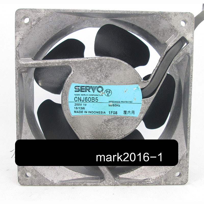 Original CNJ60B5 12cm12038 120*120*38MM 200V aluminum frame AC cooling fan