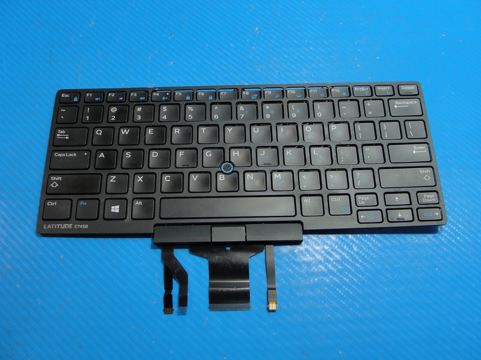 Dell Latitude E7450 14″ Genuine US Backlit Keyboard D19TR PK1313D1B00 NSK-LK0BC