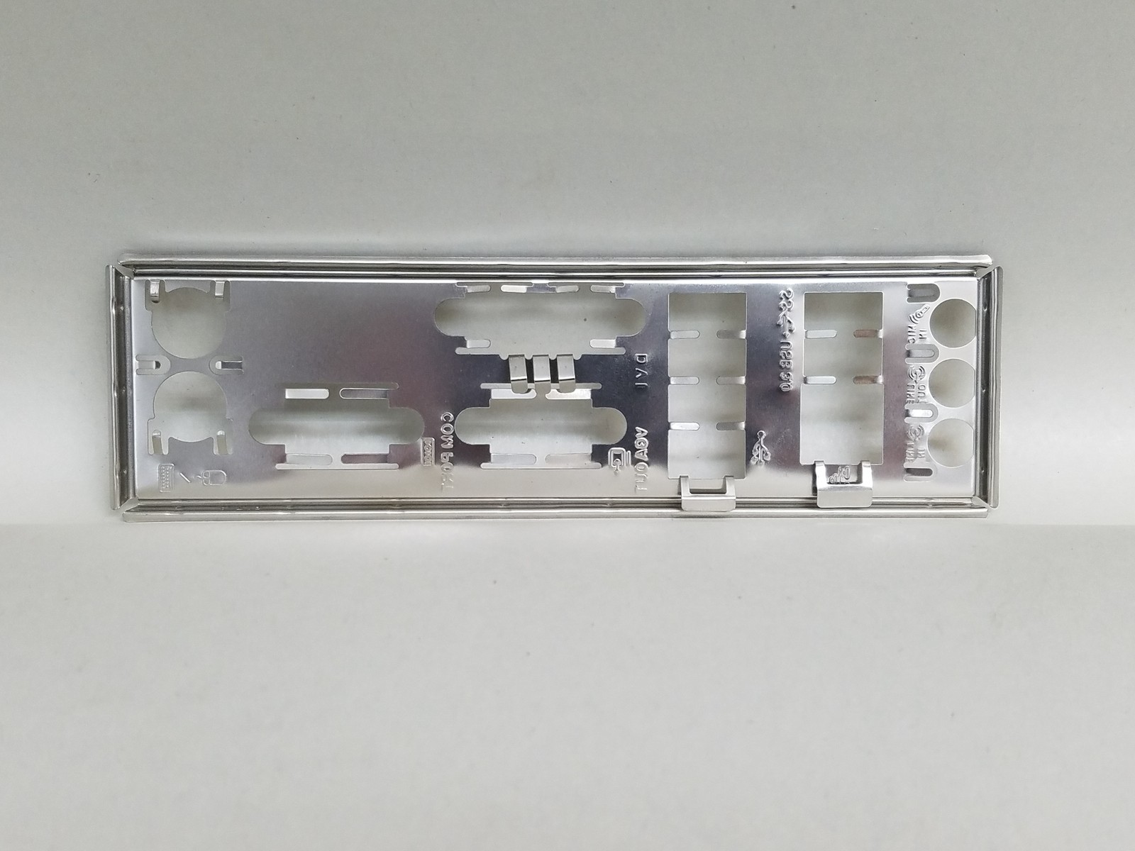 Lot of 2 Asus I/O Shield For H110M-C Desktop Motherboards