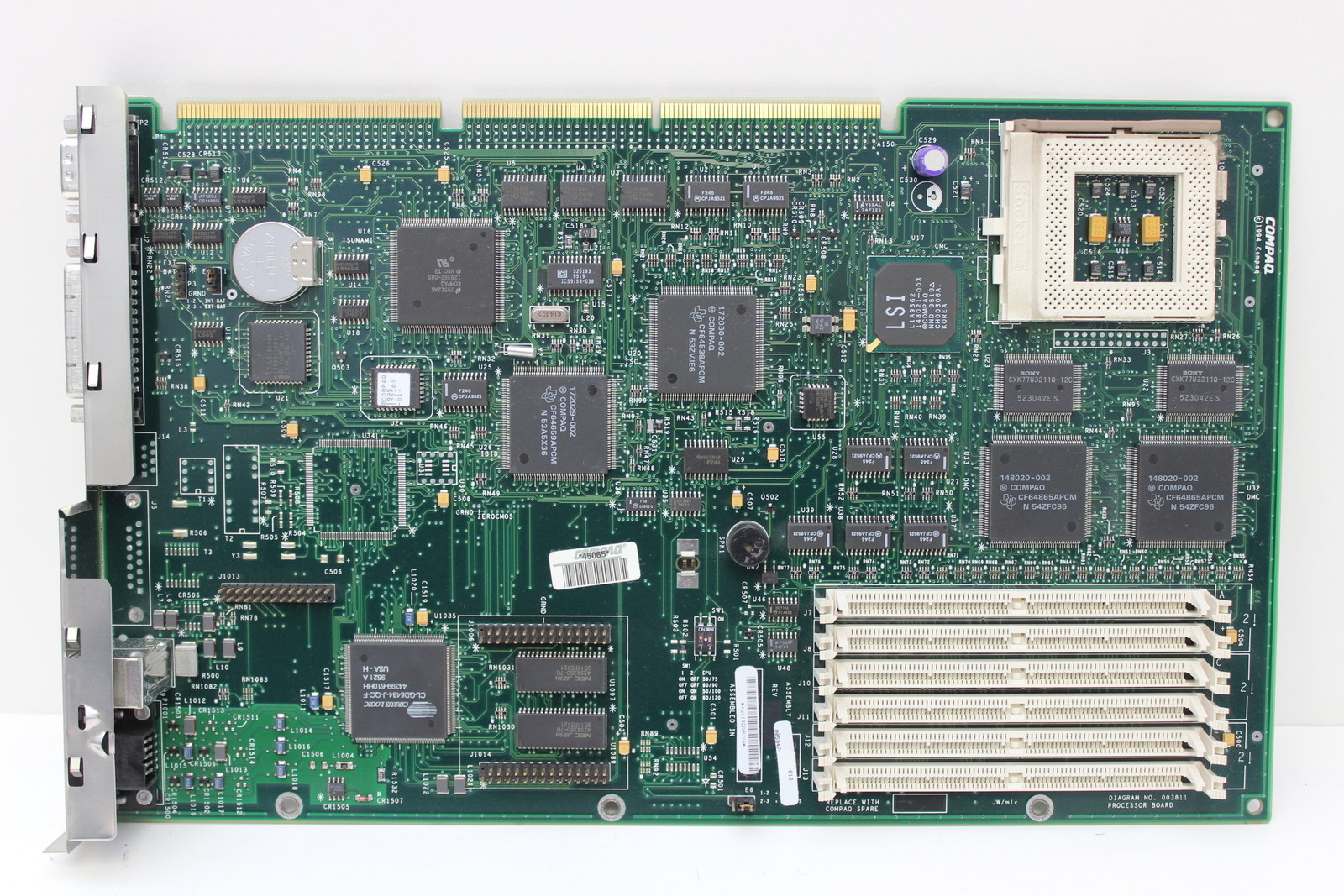 COMPAQ 172019-001 MOTHERBOARD DP 5120 PROLINEA 575 ASSY 005347 DIAG 003811