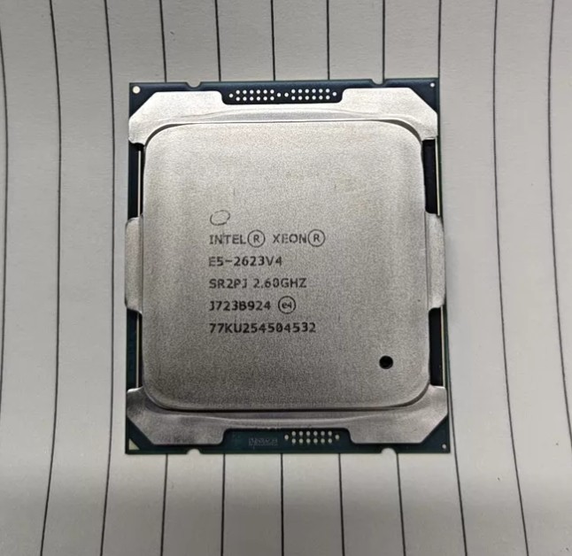 Intel Xeon E5-2623 V4 2.60GHz 10MB Cache 8.0 GT/s Quad Core SR2PJ CPU Processor