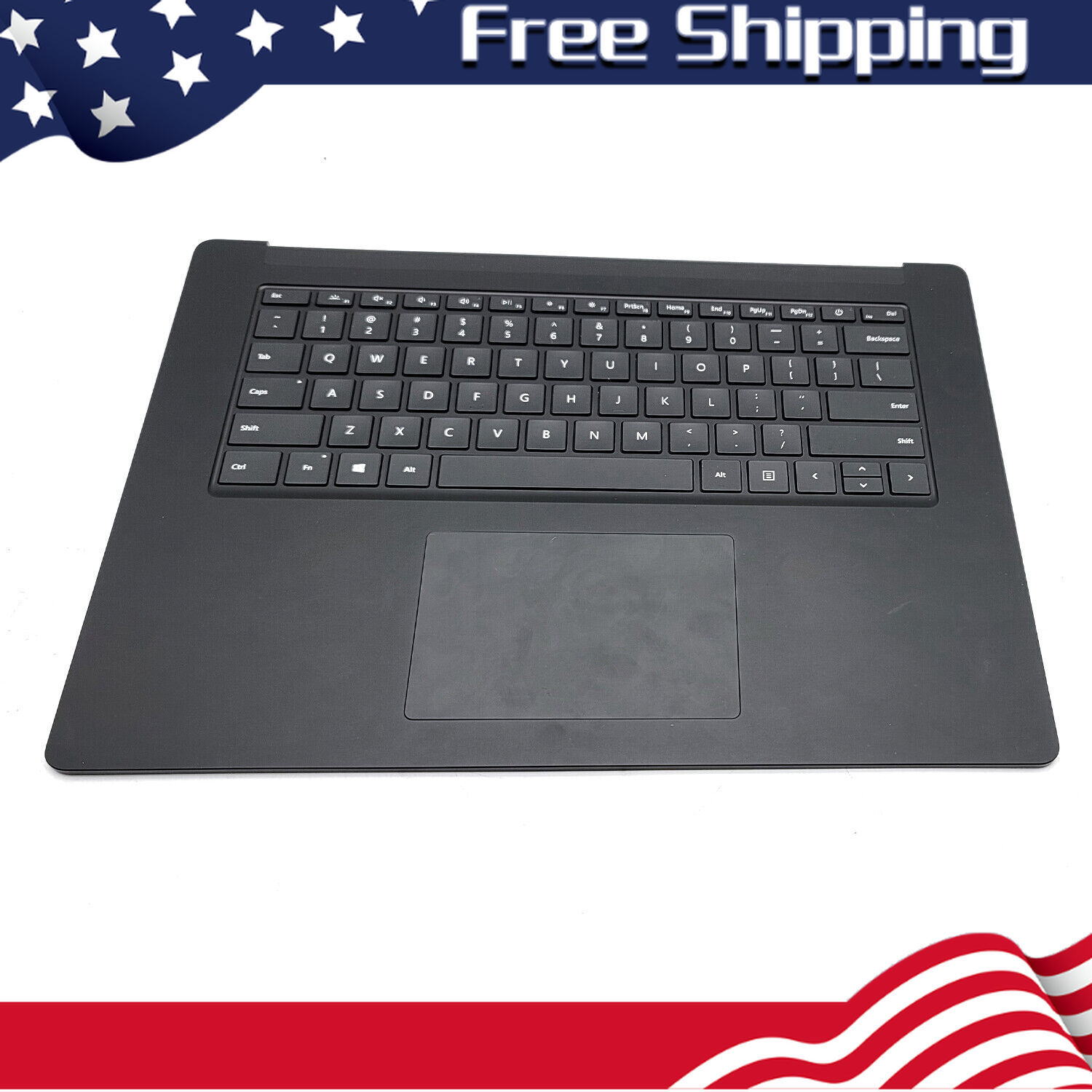 New Palmrest Keyboard Touchpad For Microsoft Surface Laptop 3 1873 4 1979 Black