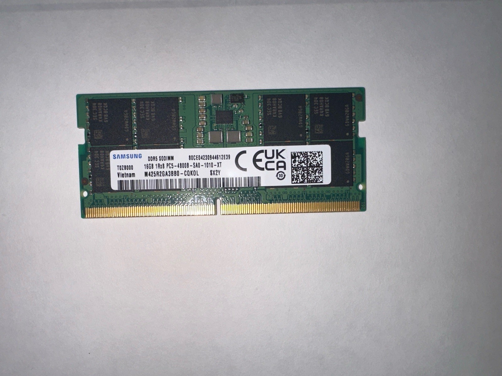 Hp Original 16GB DDR5 5600 1Rx8 PC5-38400S SODIMM LAPTOP MEMORY M97596-001