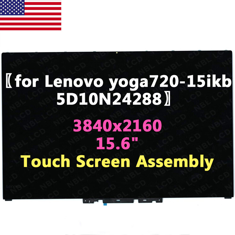 15.6″ UHD 4K LCD Touch Screen Display Assembly for Lenovo yoga 720-15ikb 80X7
