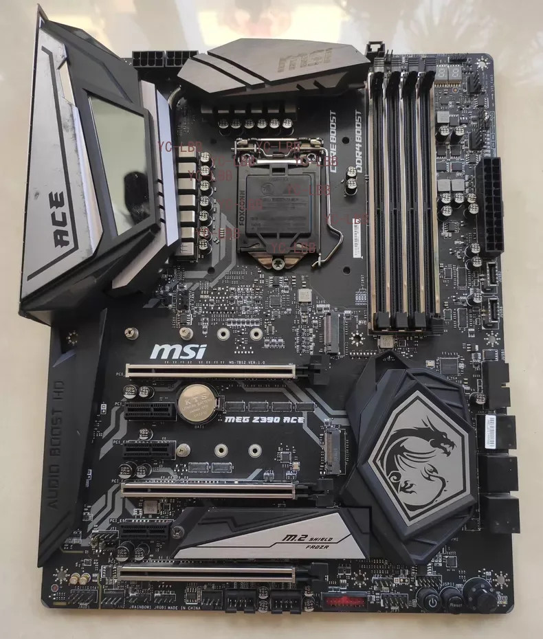 For MSI MEG Z390 ACE Motherboard DDR4 LGA1151 PCI-E 3.0 M.2 6×SATA3 ATX
