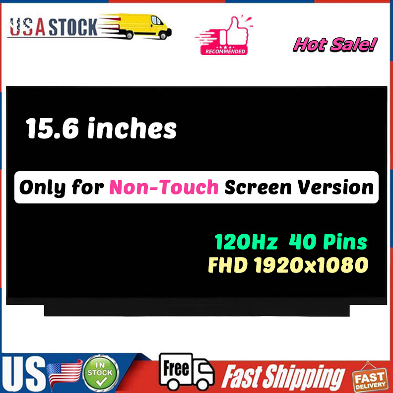 Screen Replacement 15.6″ NV156FHM-NX4 NV156FHM-NX5 LCD Non-Touch Display Panel