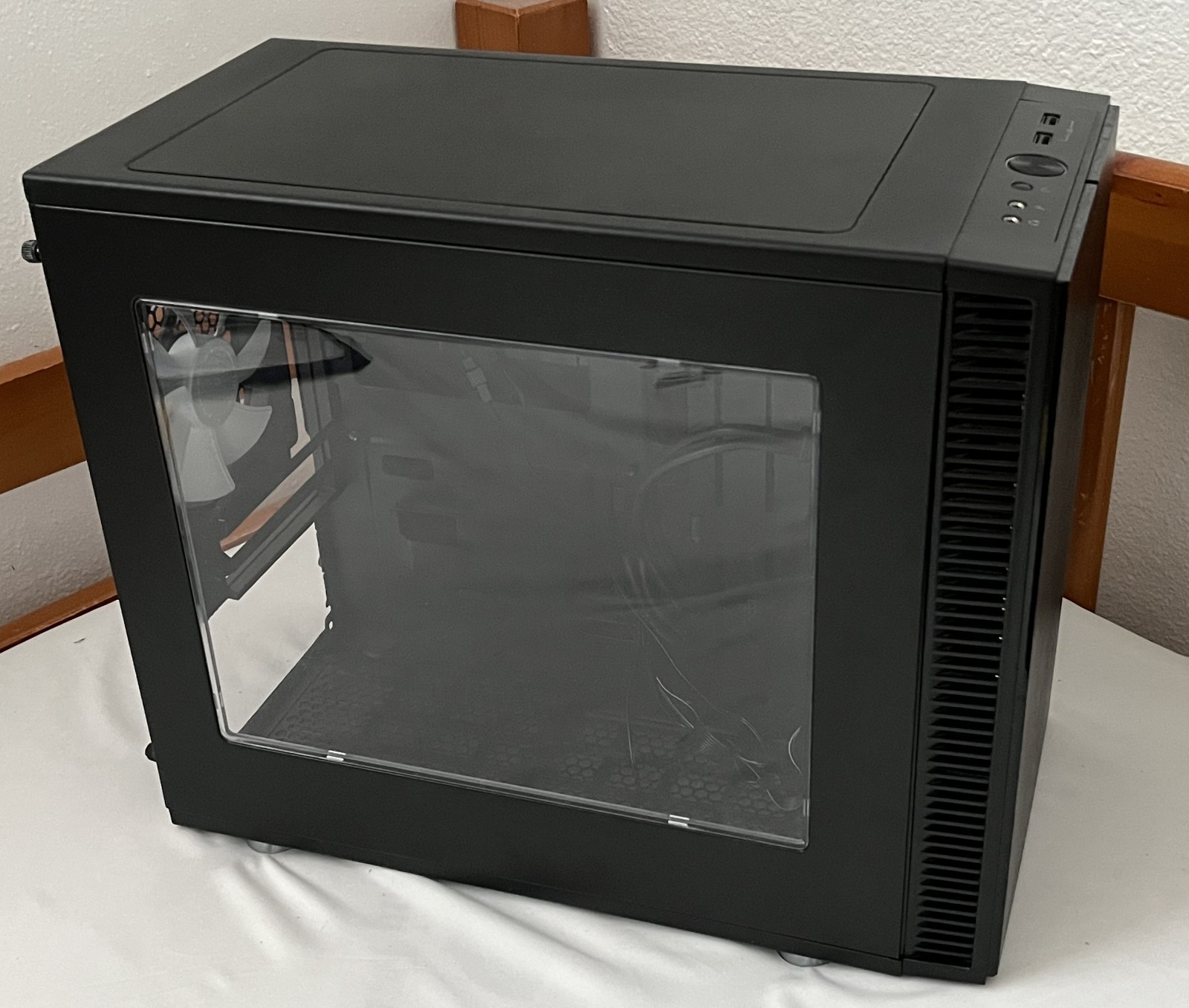 Fractal Define Nano S Black Window Mini ITX Tower PC Case