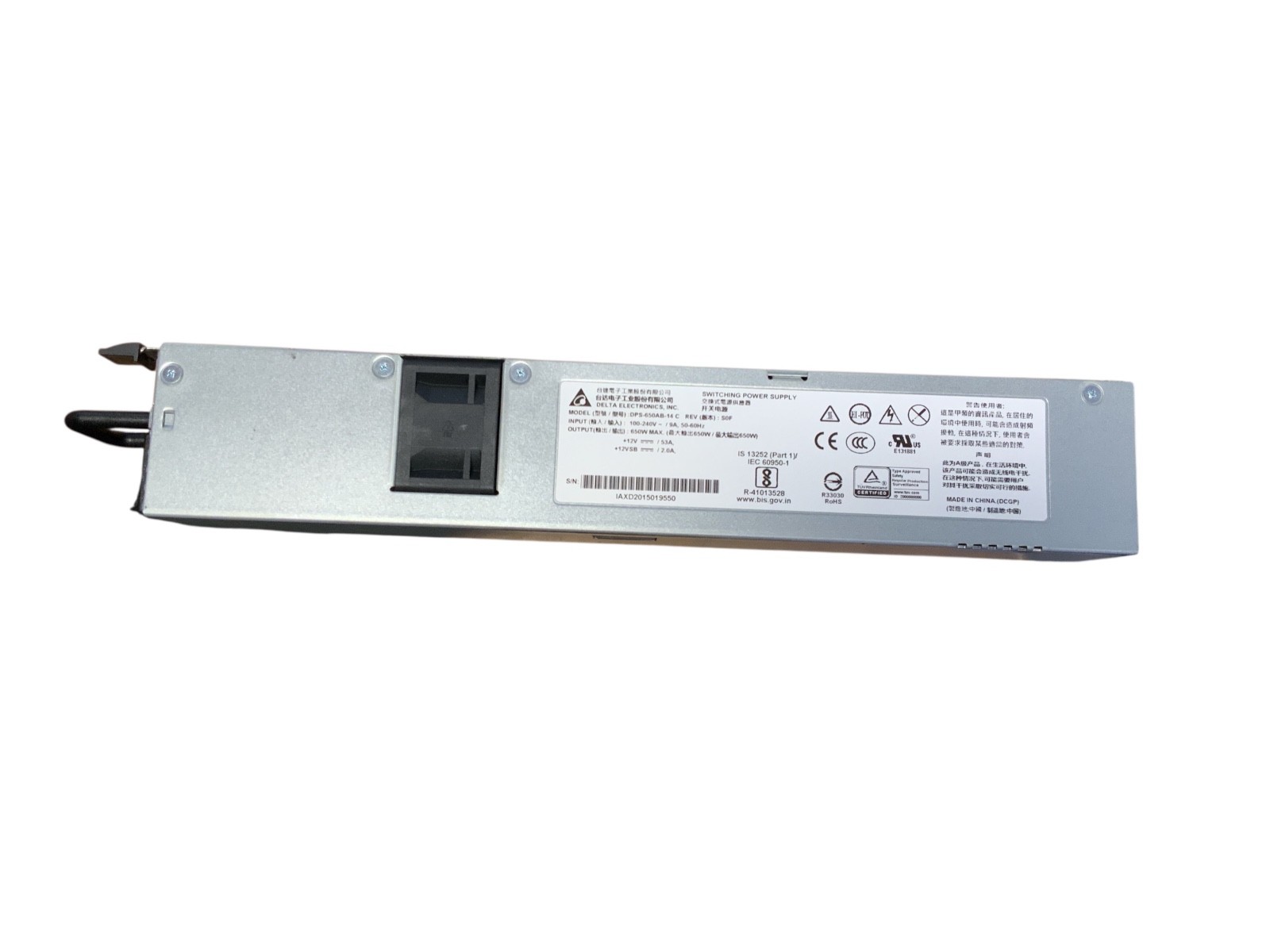 Delta Electronics DPS-650AB-14 650W Switching Power Supply Tested Working
