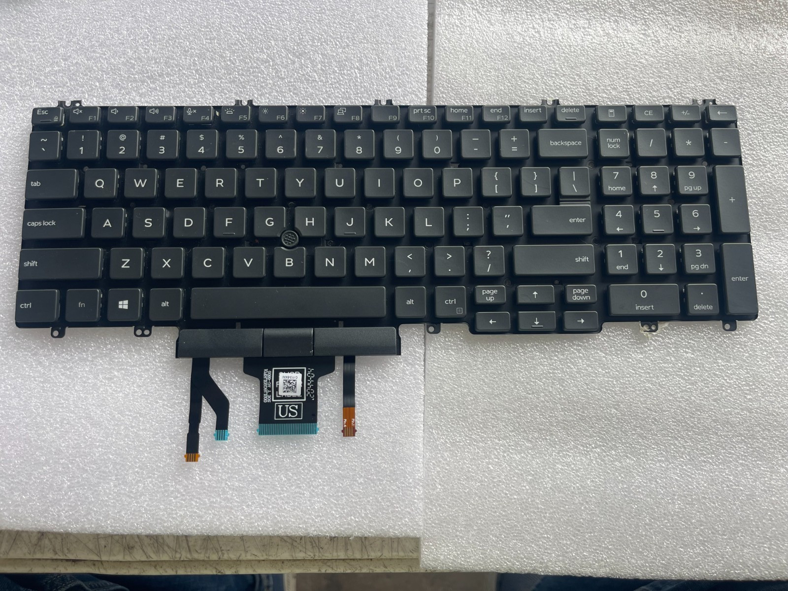 US Series Keyboard Backlit For Dell Latitude 5500 5501 5510 5511 0MMH7V 0THDMY