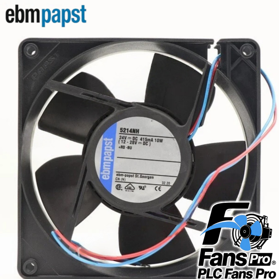 1PCS New Ebmpapst 5214NH DC24V 10W 127x127x38mm Cooling Fan Fast Shipping