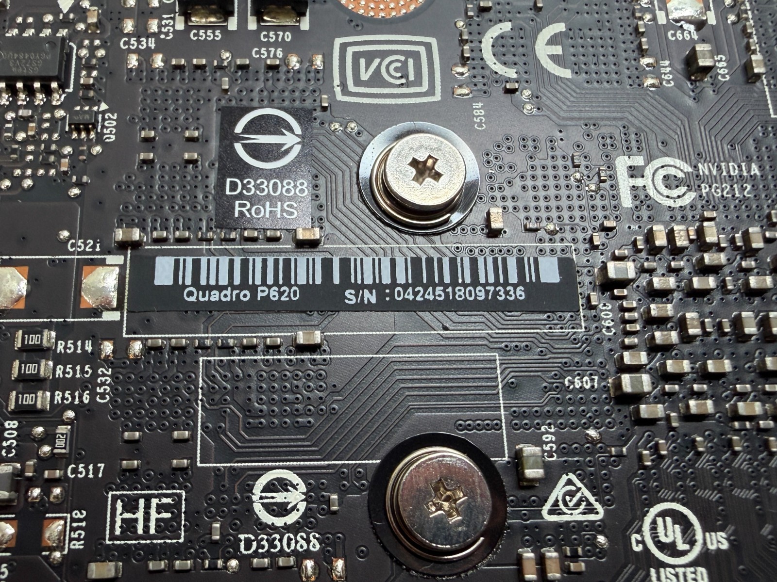 Dell NVIDIA Quadro P620 2GB GDDR5 Graphic Card KN802