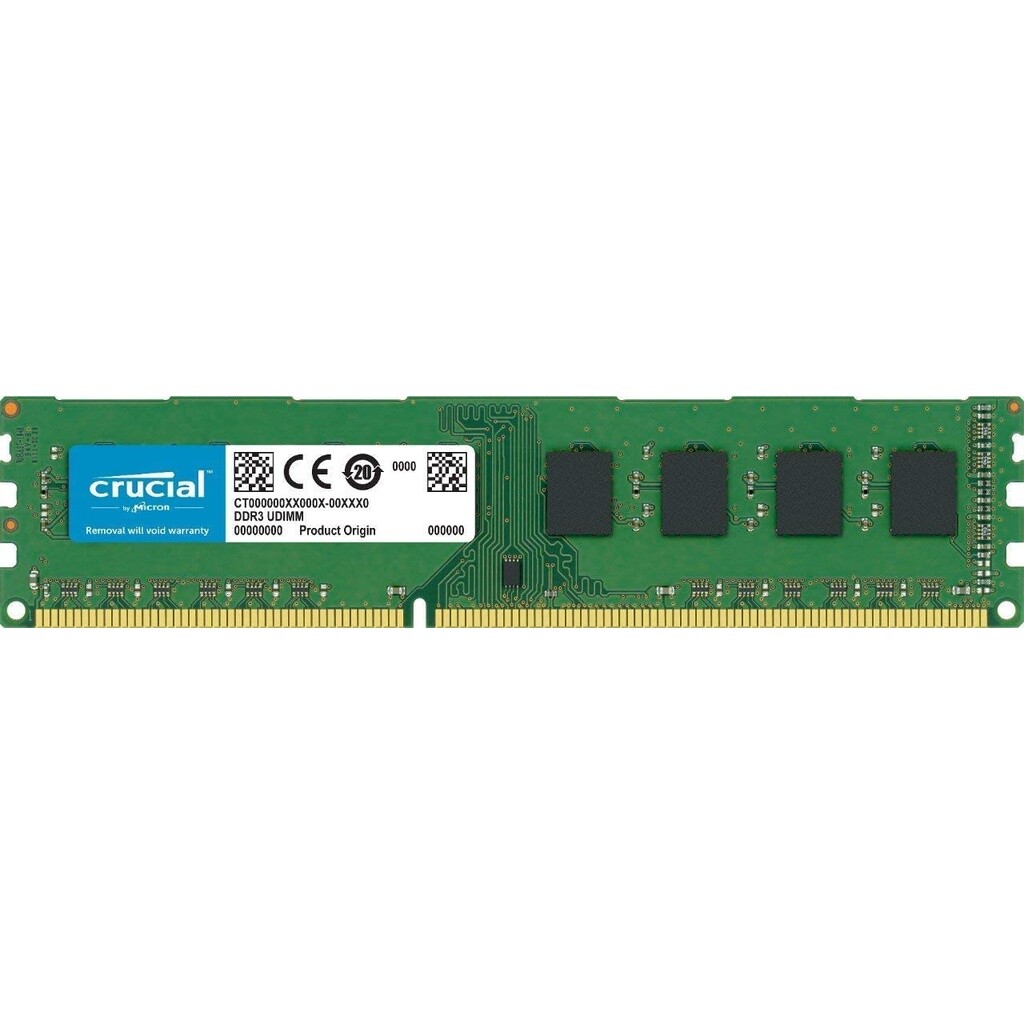 CRUCIAL DDR3 2x 8GB 16GB PC3-12800 Desktop 1600MHz 240pin DIMM Memory RAM 16G 8G