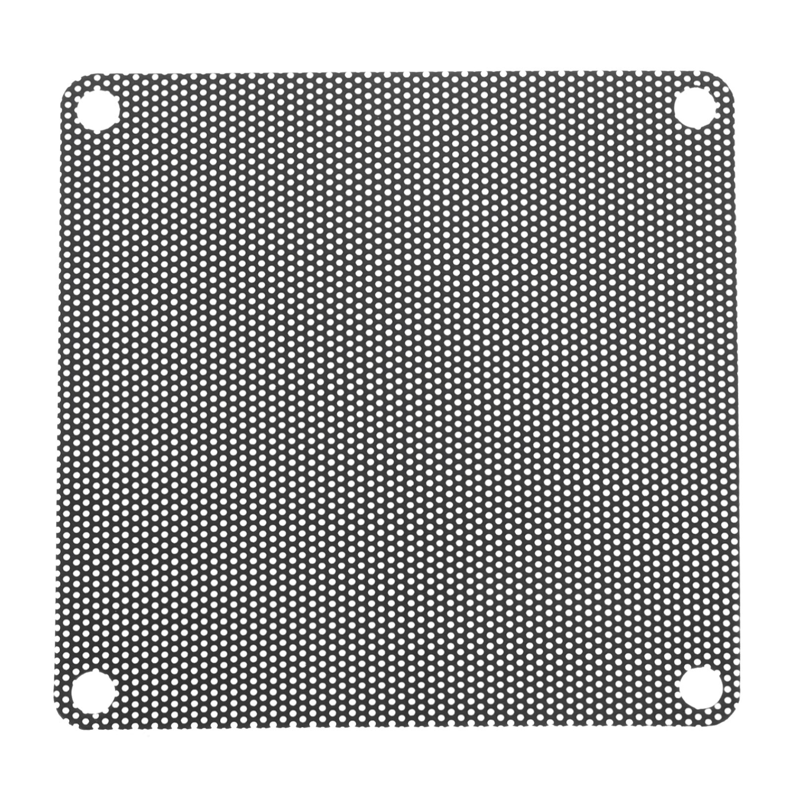 20PCS PC Dust Filter, 80x80mm Computer Case Dustproof Mesh, Black