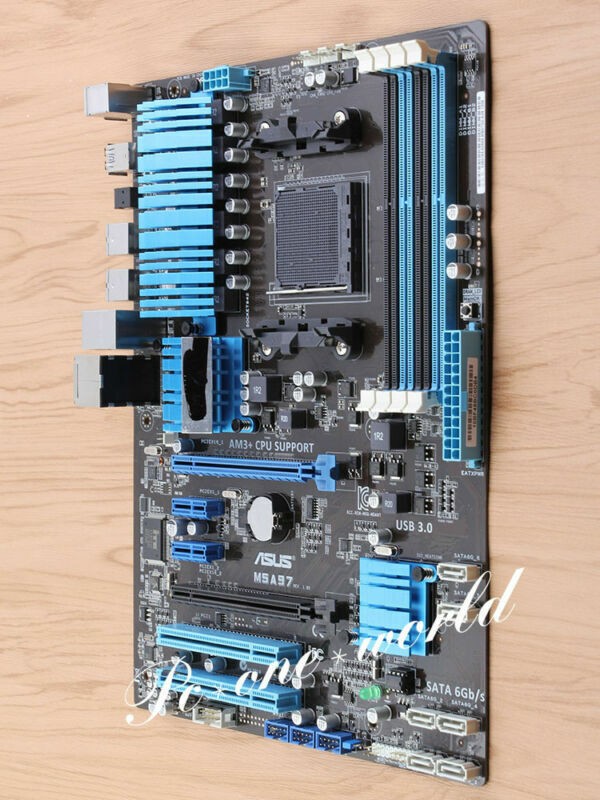 ASUS M5A97 Motherboard AMD 970 Socket AM3+ 4×DDR3 ATX USB2.0 USB 3.0 RJ-45