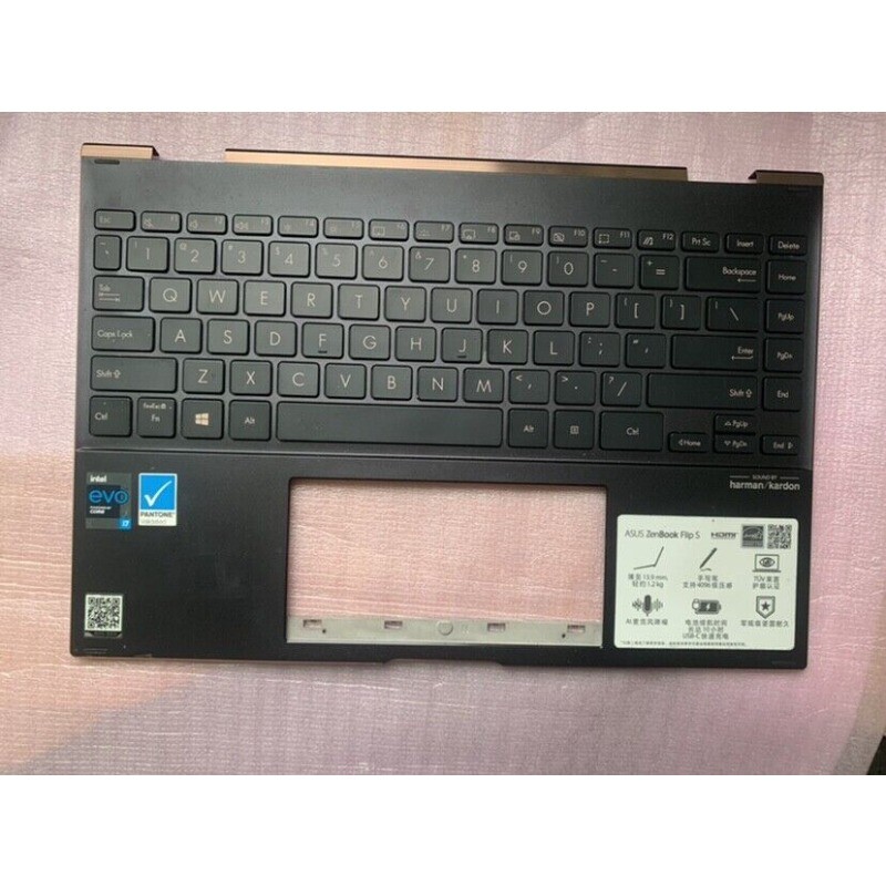 FOR ASUS UXF3000E UX363J Black C Shell Palmrest without Backlit Keyboard