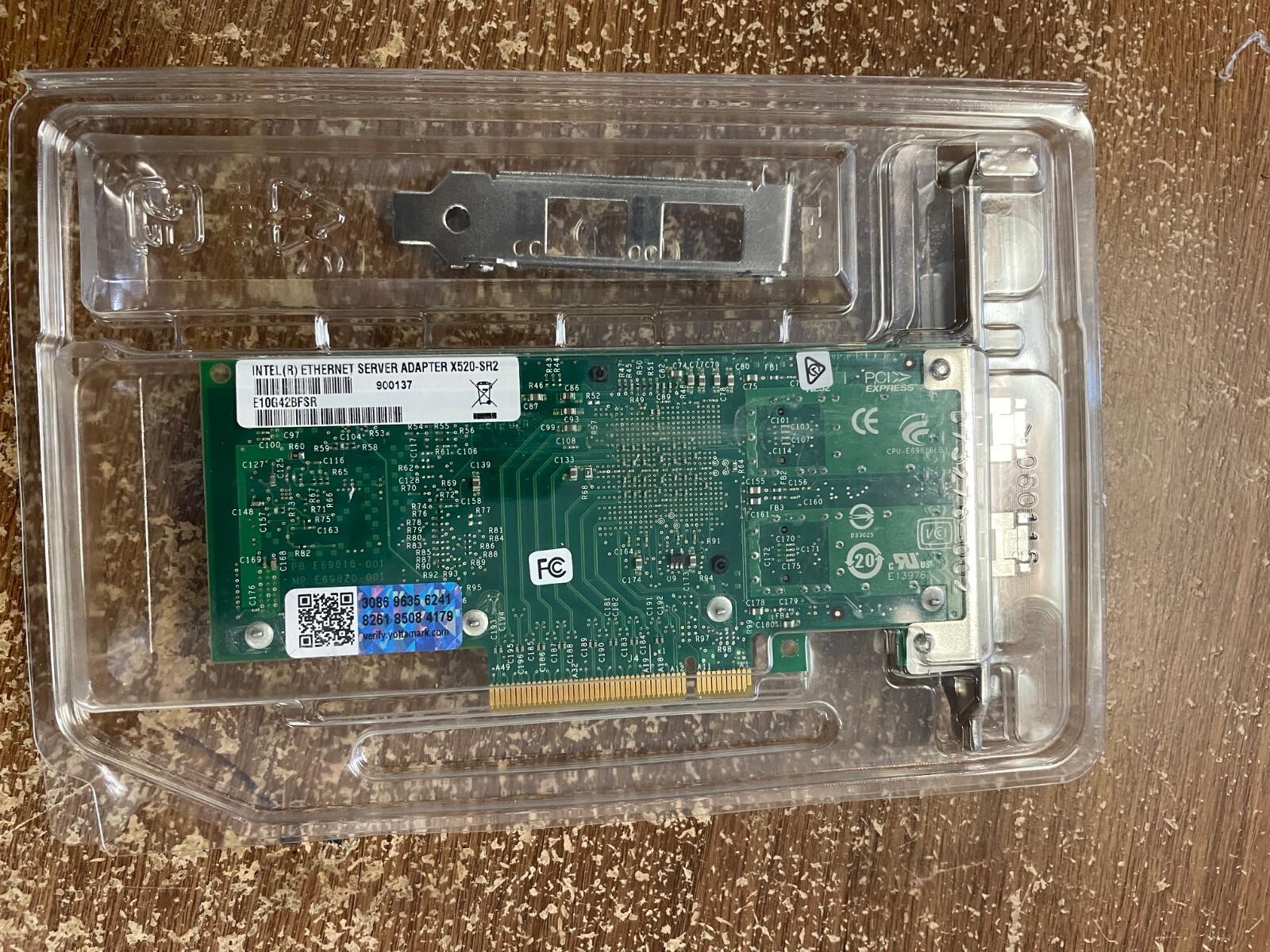 INTEL E10G42BFSR DUAL PORT 10GBE REFUR FULLY TEST