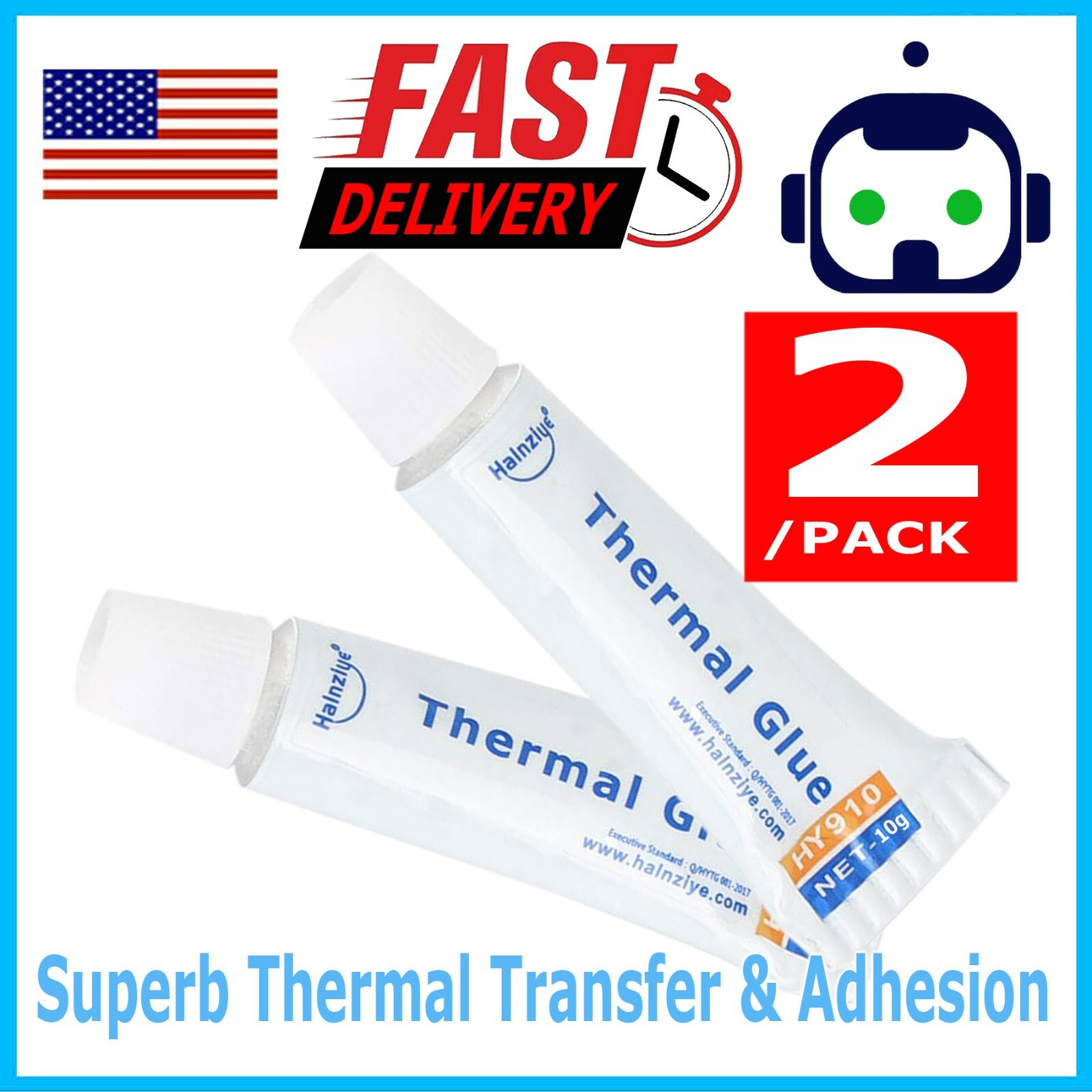 10g -Thermal Conductive Silicone Glue Adhesive – LED GPU Heatsink Mosfets