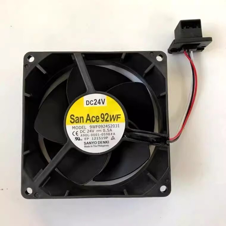 Sanyo 9WF0924S2031 DC24V 0.5A 3-Pin Cooling Fan
