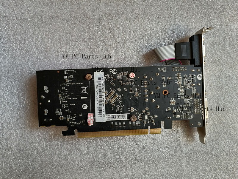 YESTON AMD Radeon RX550 4GB 640SP GDDR5 PCI-E Graphics Video Card VGA DVI HDMI