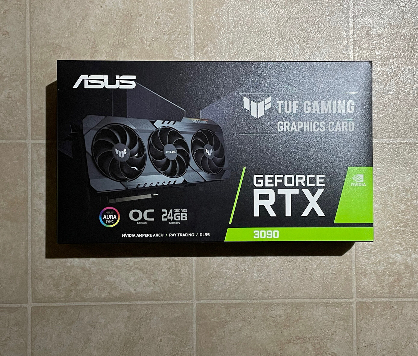 ASUS NVIDIA GeForce RTX 3090 24GB GDDR6X Graphics Card (TUFRTX3090O24GGAMING)