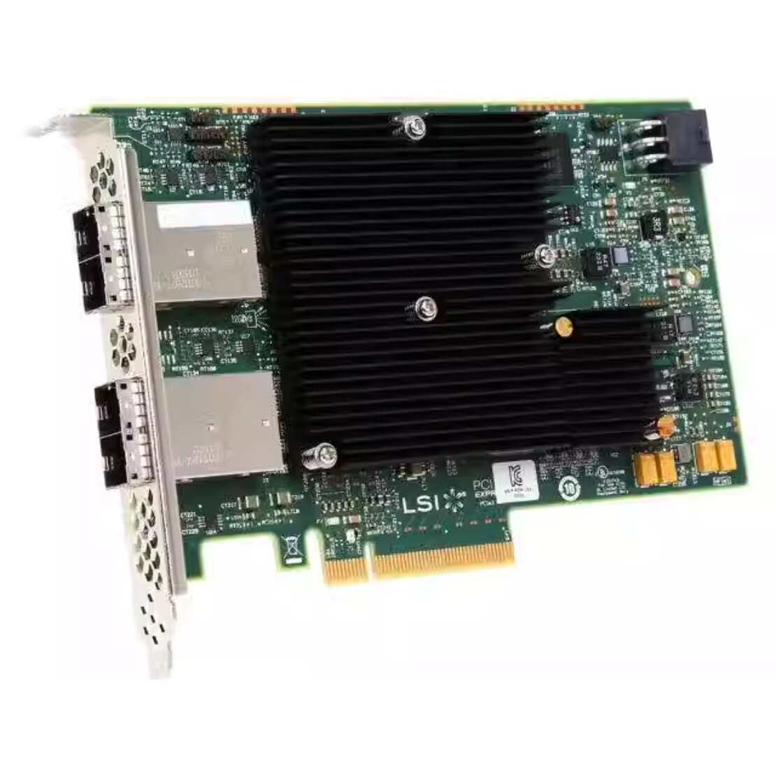 LSI 9300-16E Quad Port External 3008 PCIe SAS3 12GBs JBOD IT Mode Controller