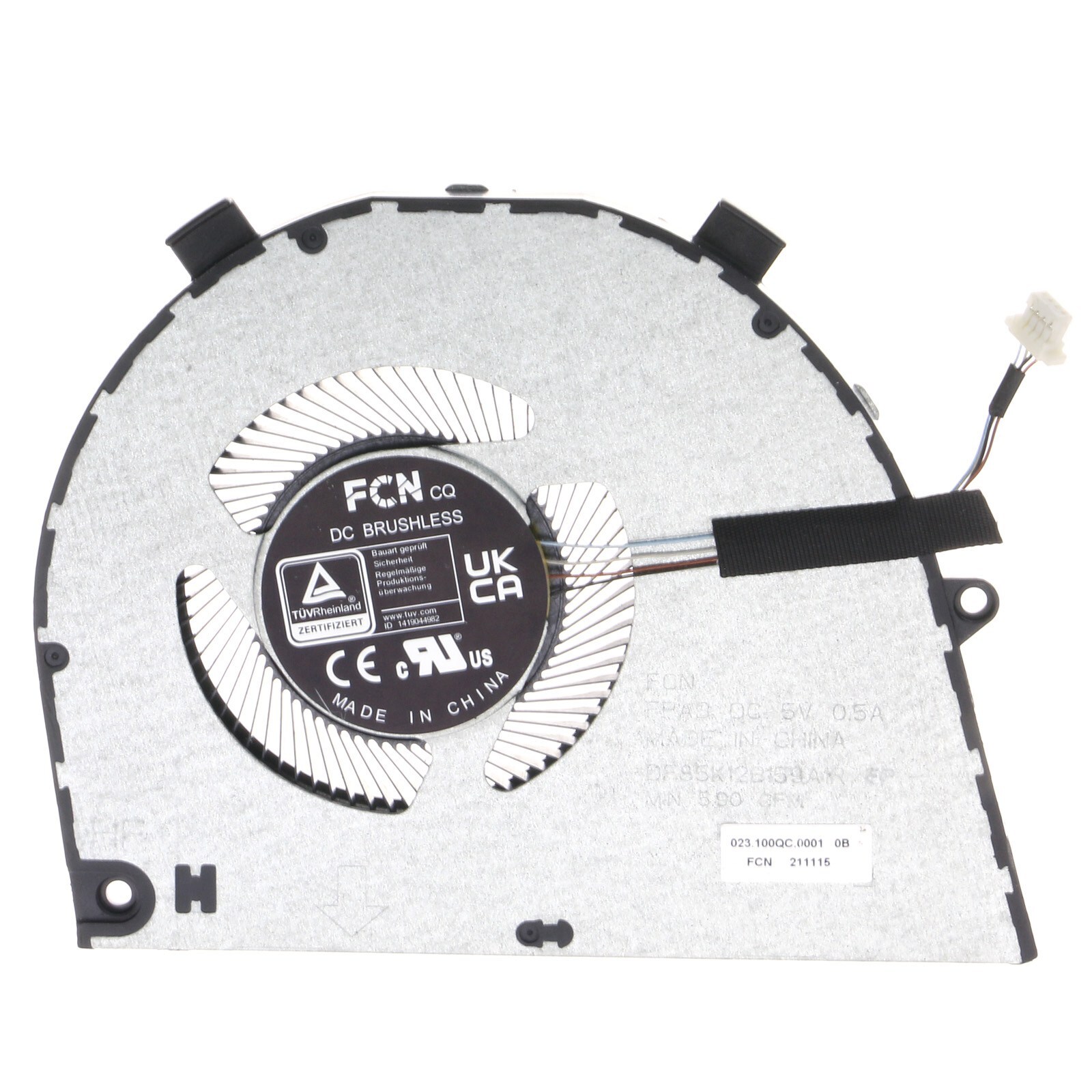 CPU Cooling Fan FOR Dell Vostro 5620 5625 0T8R2T DFS5K12B159A1R 023.100QC.0001