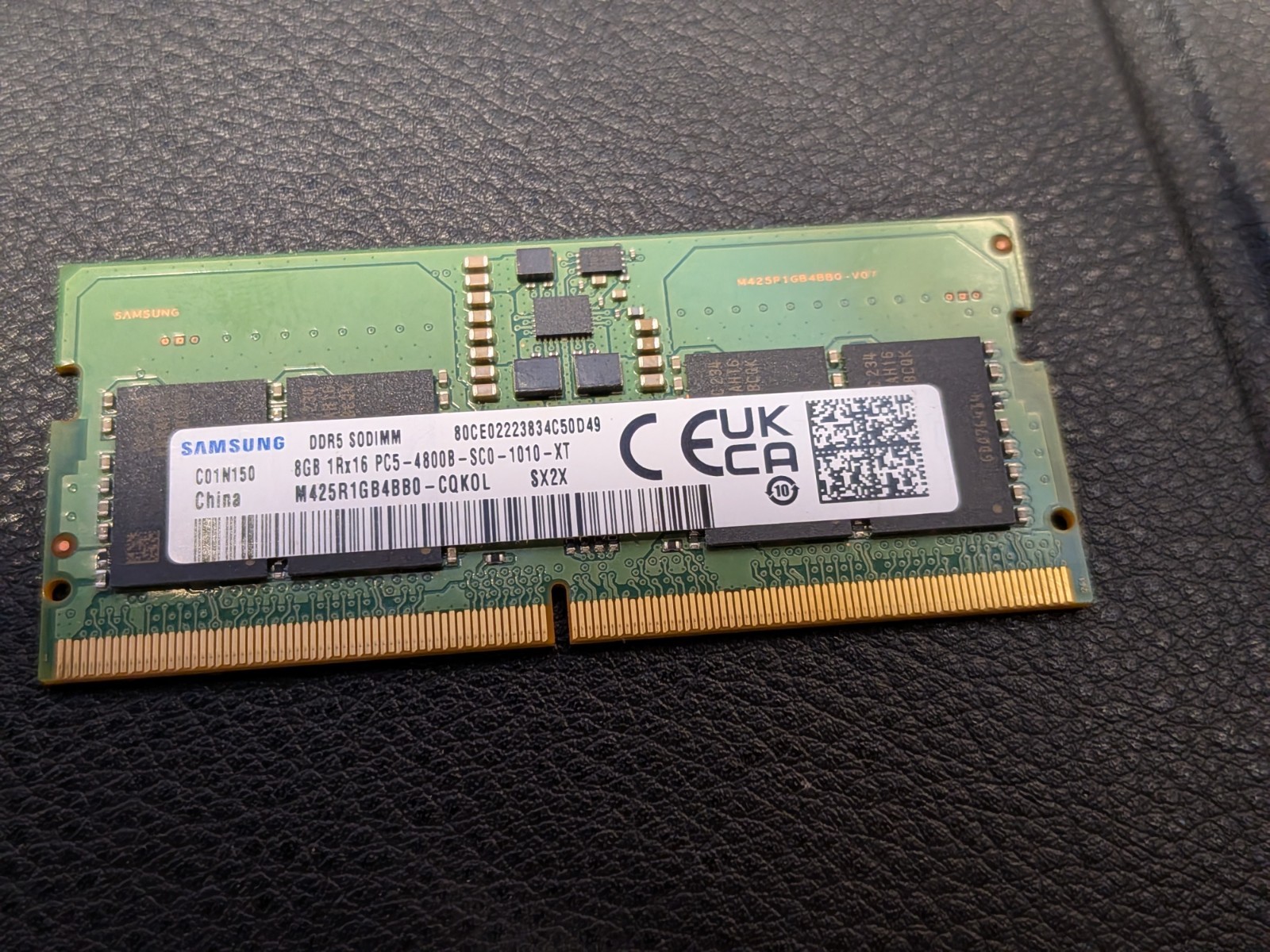 Samsung 8GB PC5-38400 DDR5-4800 Memory – M323R1GB4BB0-CQK