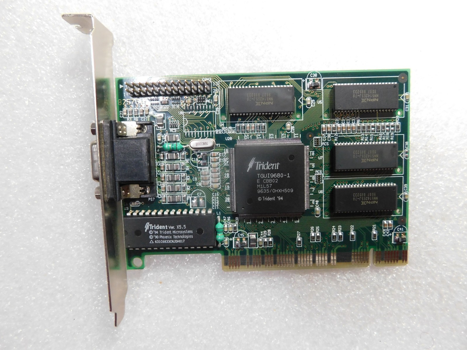 JATON TRIDENT TVGA96PCI TGUI9680 2MB PCI VGA VIDEO GRAPHICS CARD ADAPTER