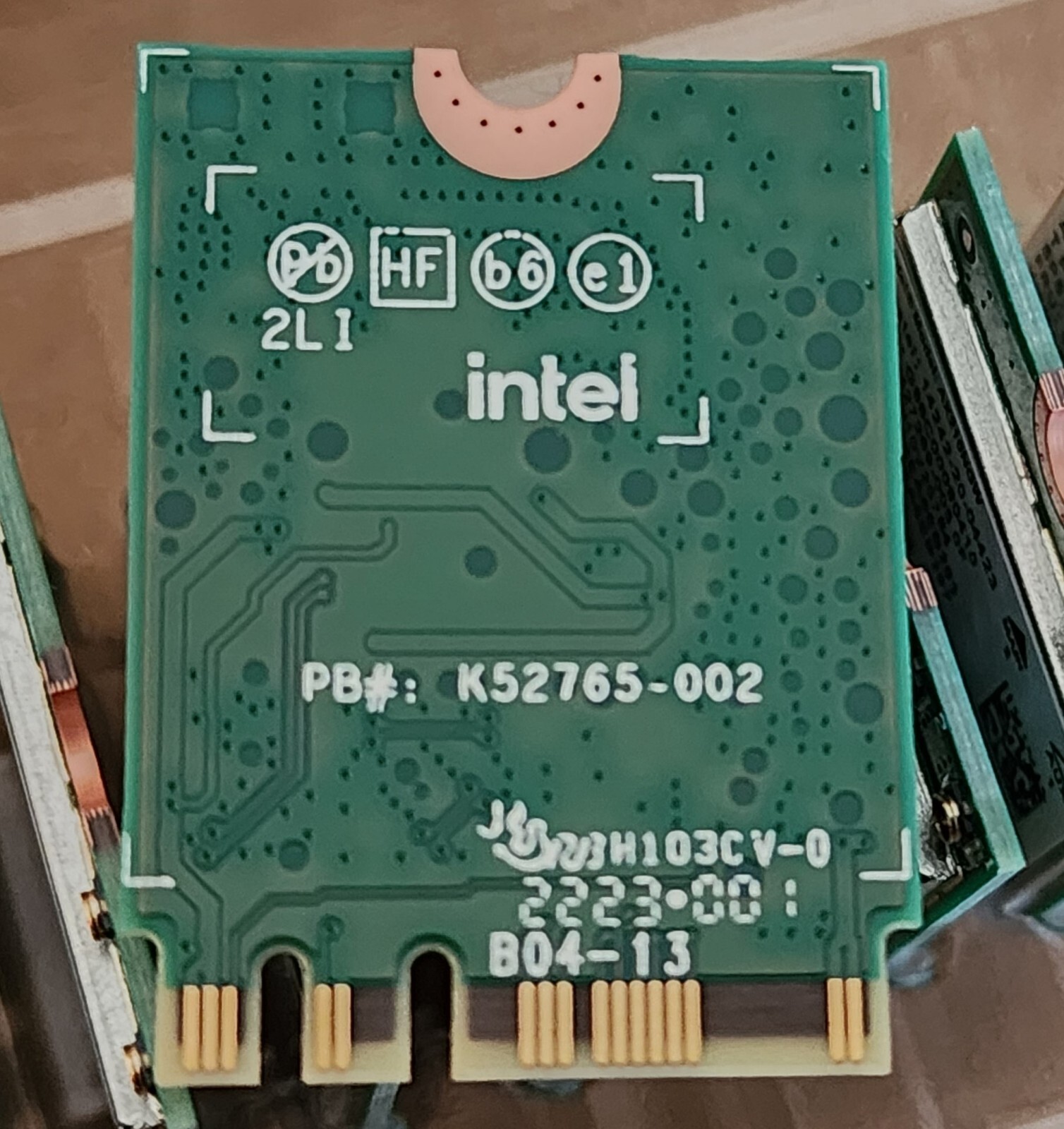Intel WiFi 6E AX210 M.2 2230 2X2 AX Bluetooth 5.2 NO VPRO AX210.NGWG.NV Wifi 6E