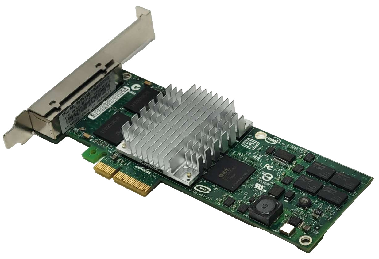IBM INTEL PRO/1000 PT Quad-Port Gigabit Server Network Adapter 39Y6138 High Pro