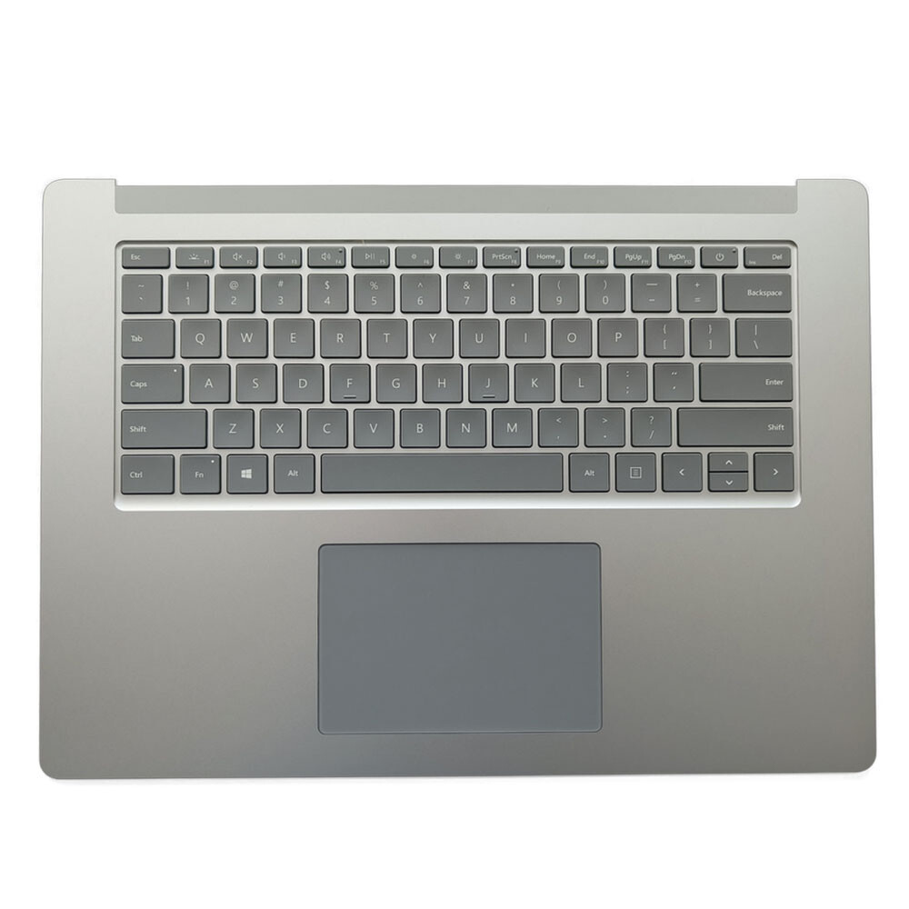 New For Microsoft Surface Laptop 3 15″ 1873 Palmrest Keyboard Touchpad Silver