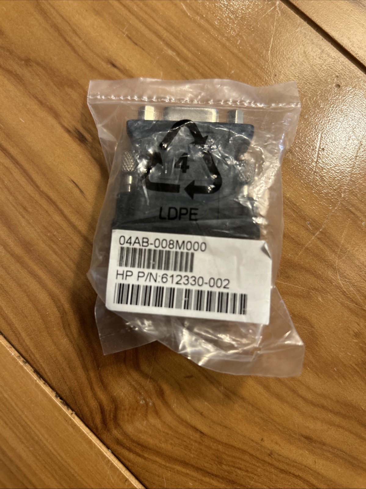 612330-001 HP DVI TO VGA ADAPTER New Sealed