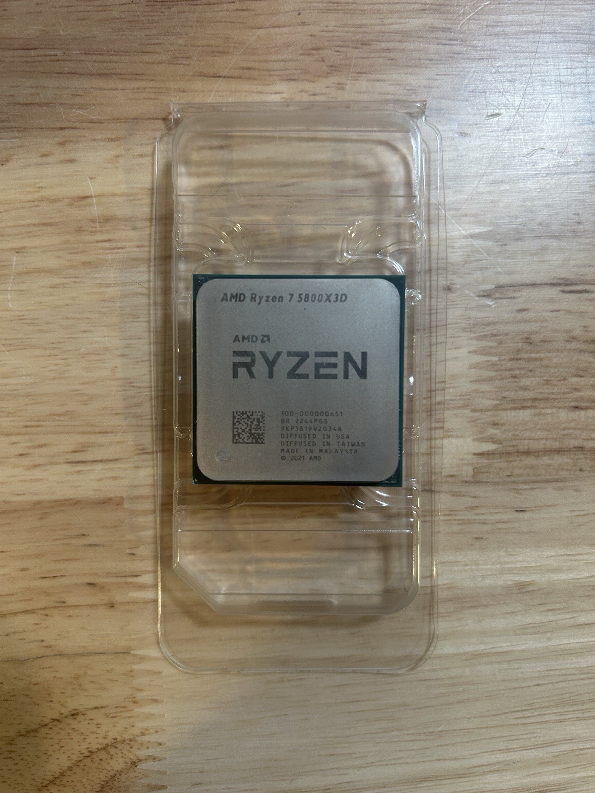AMD Ryzen 7 5800X3D 8-core, 16-Thread Desktop Processor