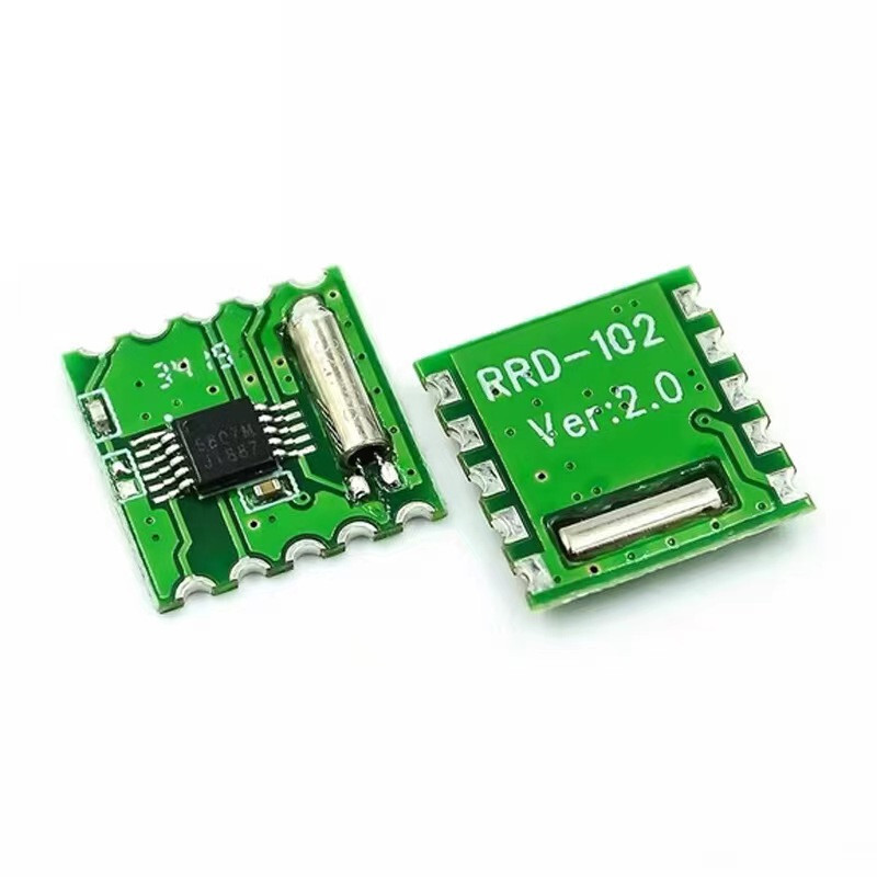 2PCS FM Stereo Module Radio Module RDA5807M RRD-102V2.0 Wireless Module