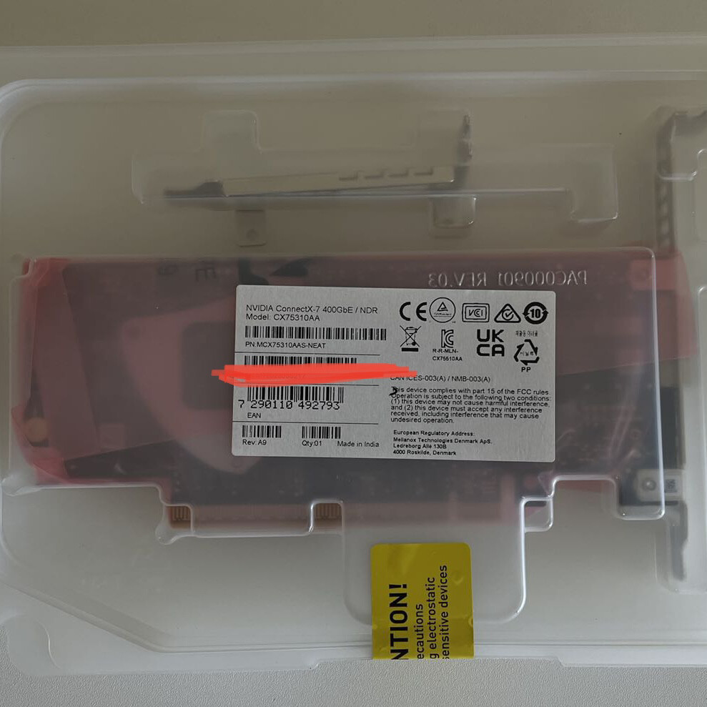 Mellanox MCX75310AAS-NEAT 400G IB NIC
