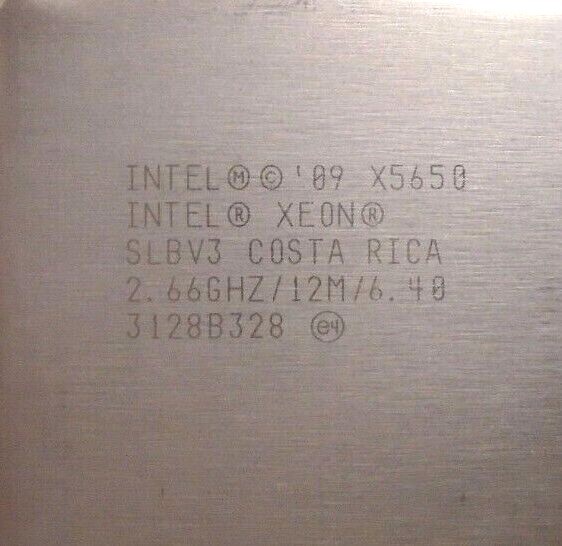 Intel Xeon X5650 6-Core CPU Processors 2-PACK | SLBV3 | 2.66GHz/ 12MB/ 6.40 GT/s