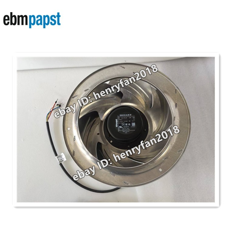 Ebmpapst R3G310-AL09-30 Centrifugal Fan 48VDC 208W 310mm 1930RPM Cooling Fan