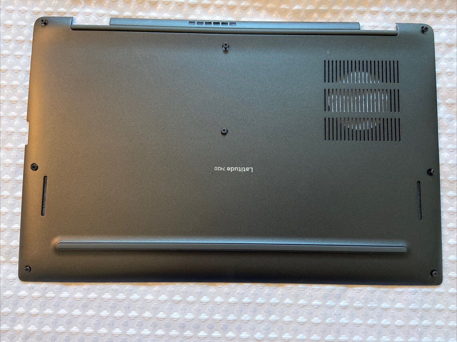 Best Cond 0H4XRY H4XRY Dell Latitude 7420 Laptop Bottom Base Cover BLK B21