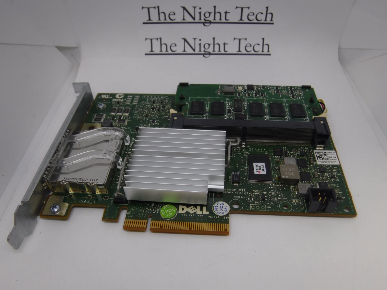 Dell PERC H800 Dual External SAS Ports 6GB/s 512MB High Profile Raid Card D90PG