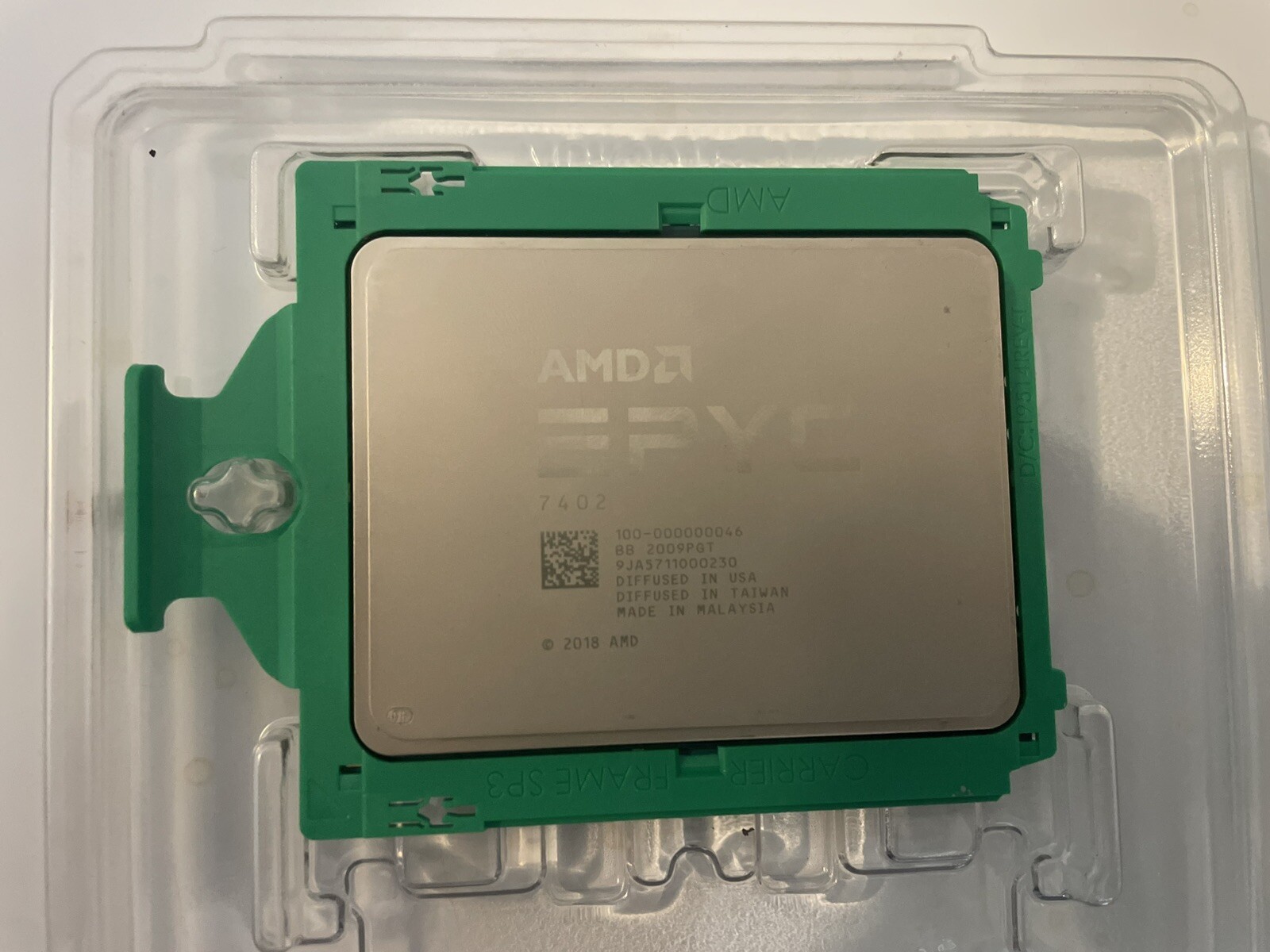 AMD EPYC 7402 2.80GHZ 128MB 24-CORE 180W PROCESSOR 100-000000046 UNLOCK Grade A