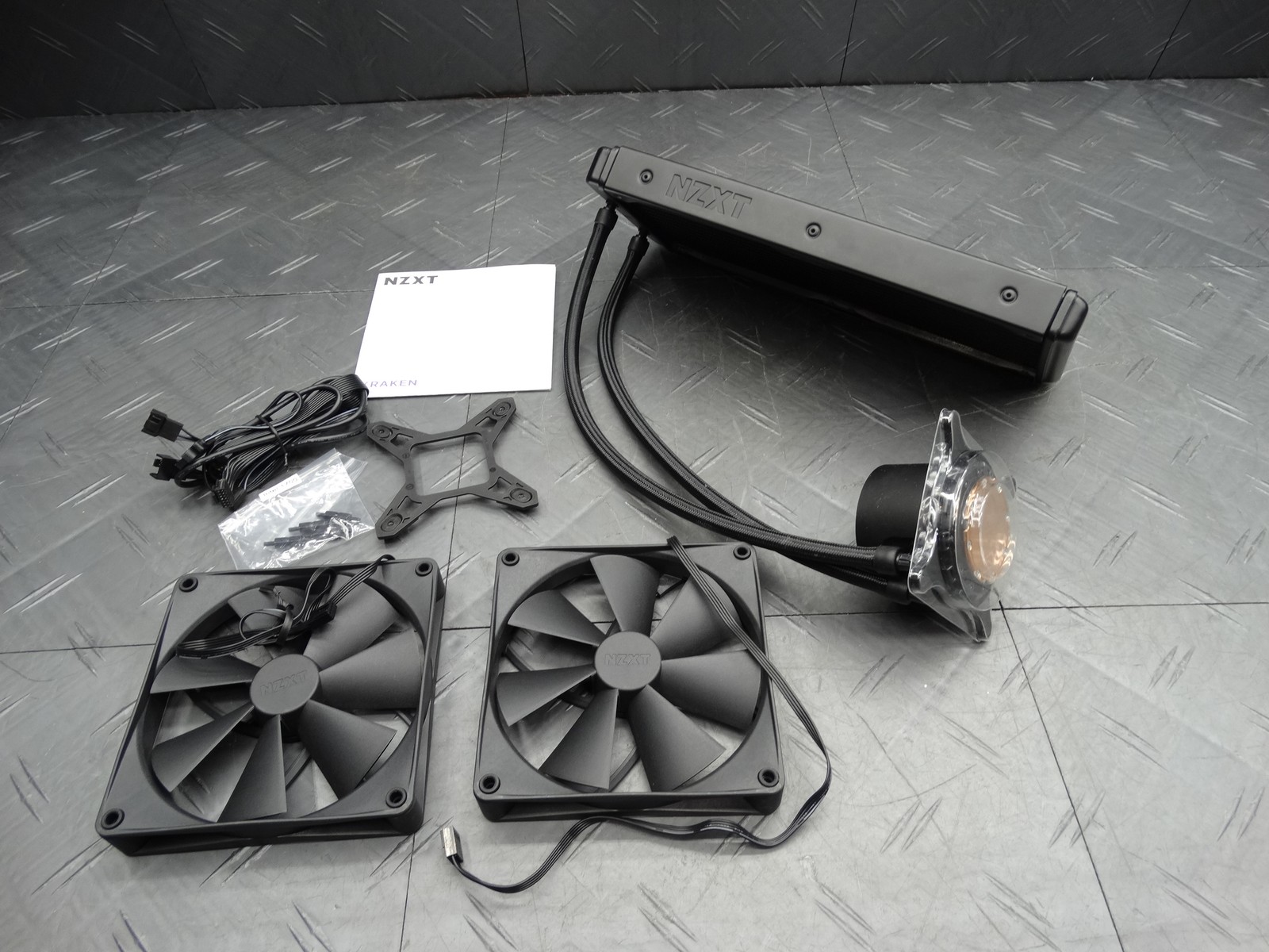 NZXT Kraken 280 CPU AIO Liquid Cooler RL-KN280-B1 Black