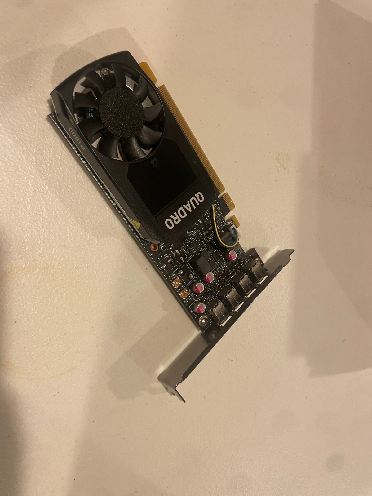 NVIDIA Quadro P1000 4GB GDDR5 Graphics Card + Adapter