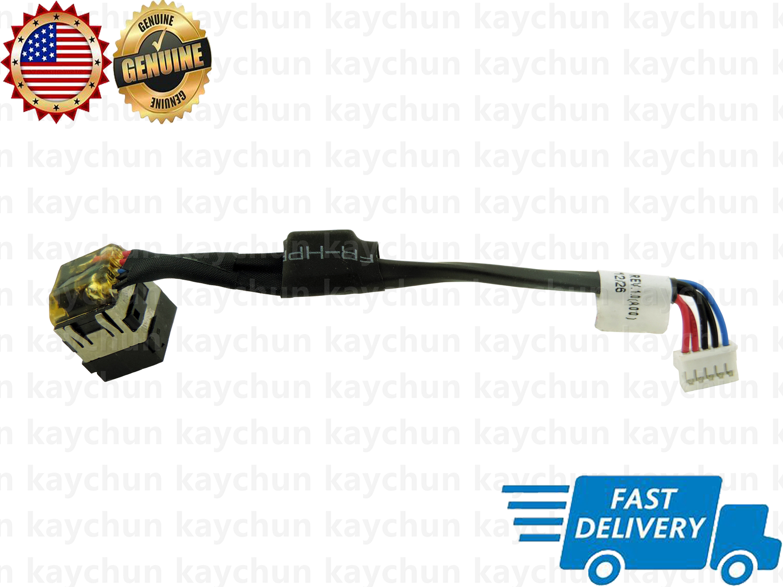 DC power jack cable harness for Dell Latitude E6430 QAL80 0DXR7Y DC30100HP00