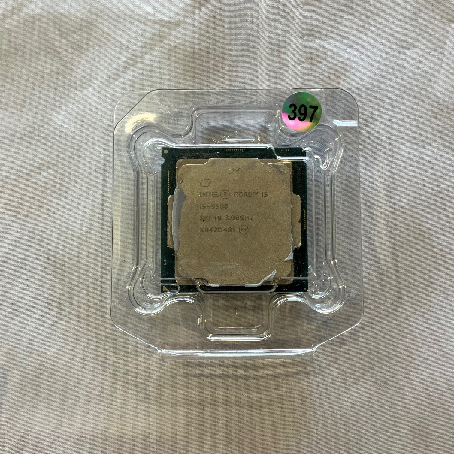 Intel Core i5-9500 3.0 GHz 8 GT/s LGA 1151 Desktop CPU Processor SRF4B